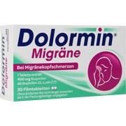 Kenvue DOLORMIN MIGRÄNE FILMTABLETTEN, 30 St. Kenvue DOLORMIN MIGRÄNE FILMTABLETTEN, 30 St.