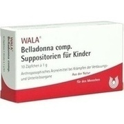 Wala BELLADONNA COMP. KINDERSUPPOS., 10 x 1 g