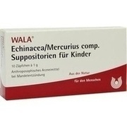 Wala ECHINACEA/MERCU COMP. SUPPOS. KDR., 10 x 1 g