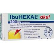 Hexal AG IBUHEXAL AKUT 200 FILMTABLETTEN, 10 St.