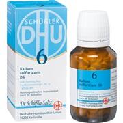 BIOCHEMIE 6 KALIUM SULFURICUM D 6 TABLETTEN, 200 St.