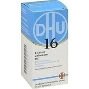 DHU-Arzneimittel BIOCHEMIE 16 LITHIUM CHLORATUM D 12 TABLETTEN