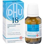 BIOCHEMIE 18 CALCIUM SULFURATUM D 6 TABLETTEN, 200 St.