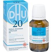 BIOCHEMIE 20 KALIUM ALUMIN.SULFURIC. D 6 TABLETTEN