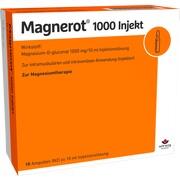 Wörwag Pharma MAGNEROT 1000 INJEKT AMP., 10 x 10 ml