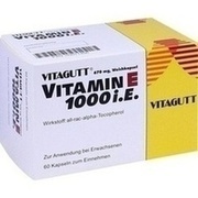 CHEPLAPHARM VITAGUTT VITAMIN E 1000 KAPSELN 1000 MG, 60 St.