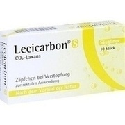Athensteadt LECICARBON S CO2 LAXANS SUPPOS., 10 St.