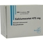 KyraMed Biomol CALCIUMACETAT 475 MG FILMTABLETTEN, 200 St.