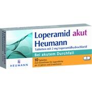 Heumann Pharma Loperamid akut Heumann Tabletten, 10 St.