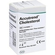 Roche Diagnostics ACCUTREND CHOLESTEROL TESTSTREIFEN, 25 St.