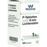 Zentiva P TABLETTEN WEISS 8 MM, 100 St.