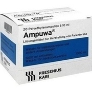 Fresenius Kabi AMPUWA PLASTIKAMP., 20 x 10 ml
