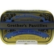 GRETHERS BLACKCURRANT PASTILLEN 18228, zuckerfrei, 110 g GRETHERS BLACKCURRANT PASTILLEN 18228, zuckerfrei, 110 g