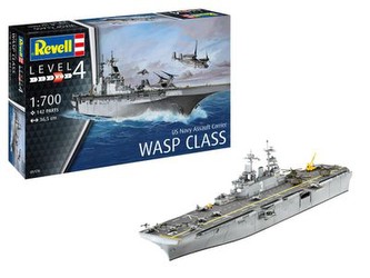 Revell Assault Carrier U.S.S. Wasp Class