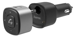 Hama Bluetooth-Receiver für Kfz, mit 3,5-mm-Stecker und USB-Ladegerät (00014159)