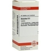 DHU-Arzneimittel AESCULUS D 3 TABL., 80 St.