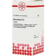 DHU-Arzneimittel NUX VOMICA D 6 TABL., 80 St.