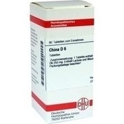 DHU-Arzneimittel CHINA D 6 TABL., 80 St.