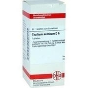 DHU-Arzneimittel THALLIUM ACETICUM D 6 TABL., 80 St.