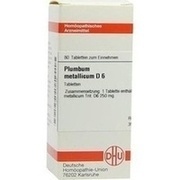 DHU-Arzneimittel PLUMBUM METALLICUM D 6 TABL., 80 St.
