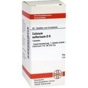 DHU-Arzneimittel CALCIUM SULFURICUM D 6 TABL., 80 St.