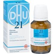BIOCHEMIE 21 ZINCUM CHLORATUM D 6 TABL., 200 St. (PZN02581656)