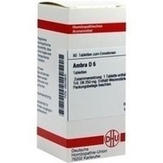DHU-Arzneimittel AMBRA D 6 TABL., 80 St.