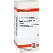 DHU-Arzneimittel SABAL SERRULATUM D 6 TABL., 80 St.
