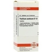 DHU-Arzneimittel THALLIUM ACETICUM D 12 TABL., 80 St.