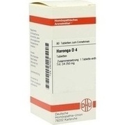 DHU-Arzneimittel HARONGA D 4 TABL., 80 St.