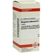 DHU-Arzneimittel MANGANUM SULFURICUM D 6 TABL., 80 St.
