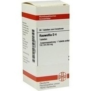 DHU-Arzneimittel RAUWOLFIA D 4 TABL., 80 St.