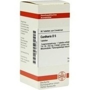 DHU-Arzneimittel CANTHARIS D 5 TABL., 80 St.