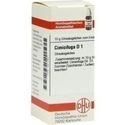DHU-Arzneimittel CIMICIFUGA D 1 GLOBULI, 10 g