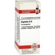 DHU-Arzneimittel DIGITALIS D 6 GLOBULIN, 10 g