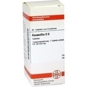 DHU-Arzneimittel RAUWOLFIA D 6 TABL., 80 St.