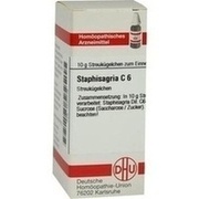 DHU-Arzneimittel STAPHISAGRIA C 6 GLOBULI, 10 g