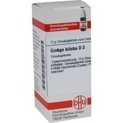 DHU-Arzneimittel GINKGO BILOBA D 3 GLOBULI, 10 g