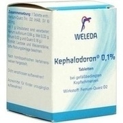 Weleda KEPHALODORON 0,1 % TABL., 250 St.