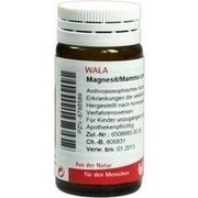 Wala MAGNESIT/MAMMA MAMMA COMP GLOBULI, 20 g