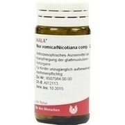 Wala NUX VOMICA/NICOTIANA NICOTIANA COMP GLOBULI, 20 g