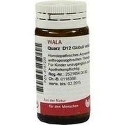 Wala QUARZ D 12 GLOBULI, 20 g
