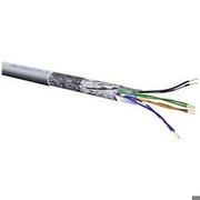 ROLINE Kabel Cat5e S/FTP 100m Litze AWG26 Litzendraht grau