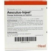Biologische Heilmittel Heel AESCULUS INJEELE 1,1 ML, 10 St.