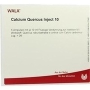 Wala CALCIUM QUERCUS INJECT 10 AMP., 5 x 10 ml