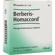Biologische Heilmittel Heel BERBERIS HOMACCORD AMP., 10 St.