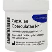 Pharmapol CAPSULAE OPERCULATAE KAPSELN NR.1 0,5, 100 St. Pharmapol CAPSULAE OPERCULATAE KAPSELN NR.1 0,5, 100 St.