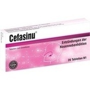 Cefak CEFASINU TABLETTEN, 20 St.