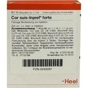 Biologische Heilmittel Heel COR SUIS INJEELE FORTE 1,1 ML, 10 St.