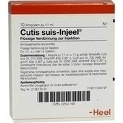 Biologische Heilmittel Heel CUTIS SUIS INJEELE 1,1 ML, 10 St.